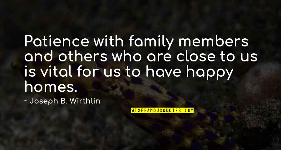 Datadog Stock Quote Quotes By Joseph B. Wirthlin: Patience with family members and others who are