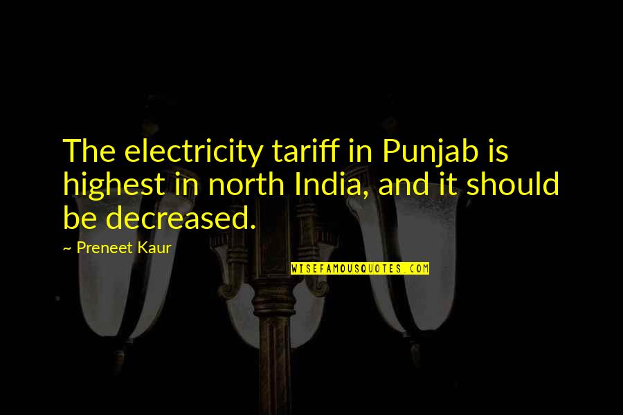 Decreased Quotes By Preneet Kaur: The electricity tariff in Punjab is highest in