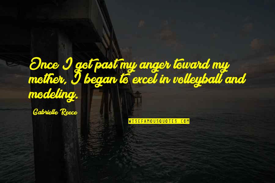 Devadasi System Quotes By Gabrielle Reece: Once I got past my anger toward my