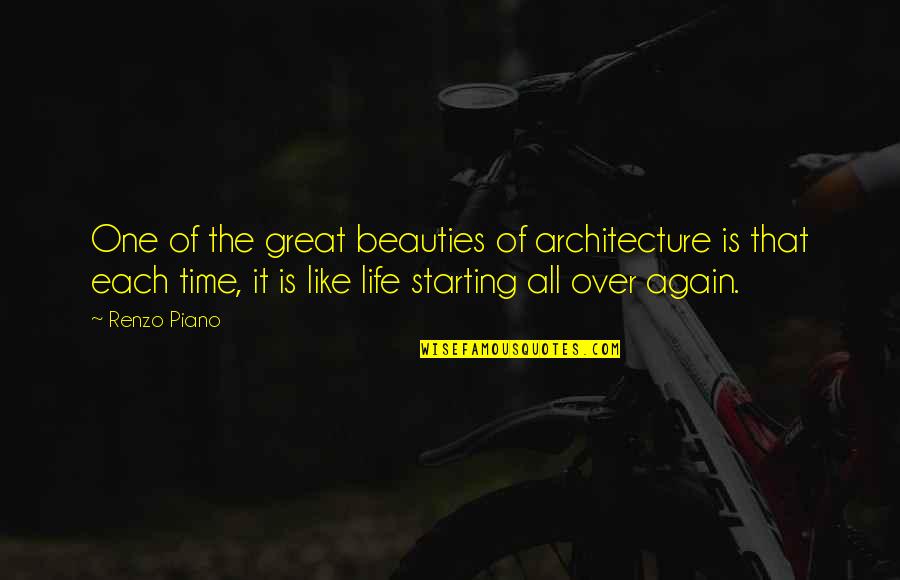 Dolgozni Angolul Quotes By Renzo Piano: One of the great beauties of architecture is