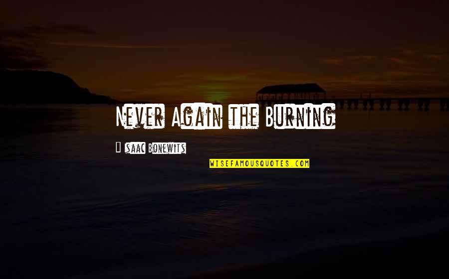 Don Fit In Stand Out Quotes By Isaac Bonewits: Never Again the Burning