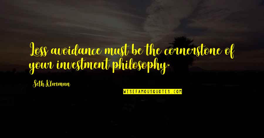 Double Check Quotes By Seth Klarman: Loss avoidance must be the cornerstone of your