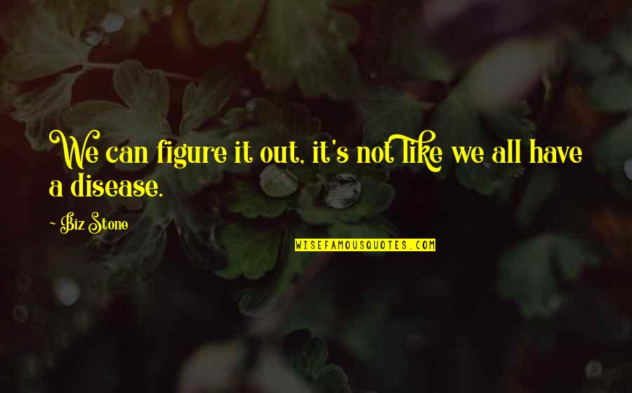 Encontrarao Quotes By Biz Stone: We can figure it out, it's not like