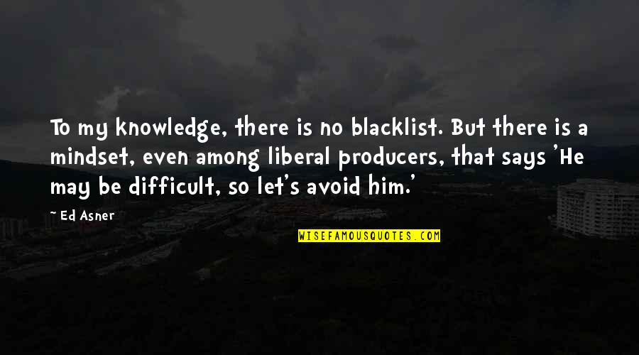 Exclaiming In Tagalog Quotes By Ed Asner: To my knowledge, there is no blacklist. But