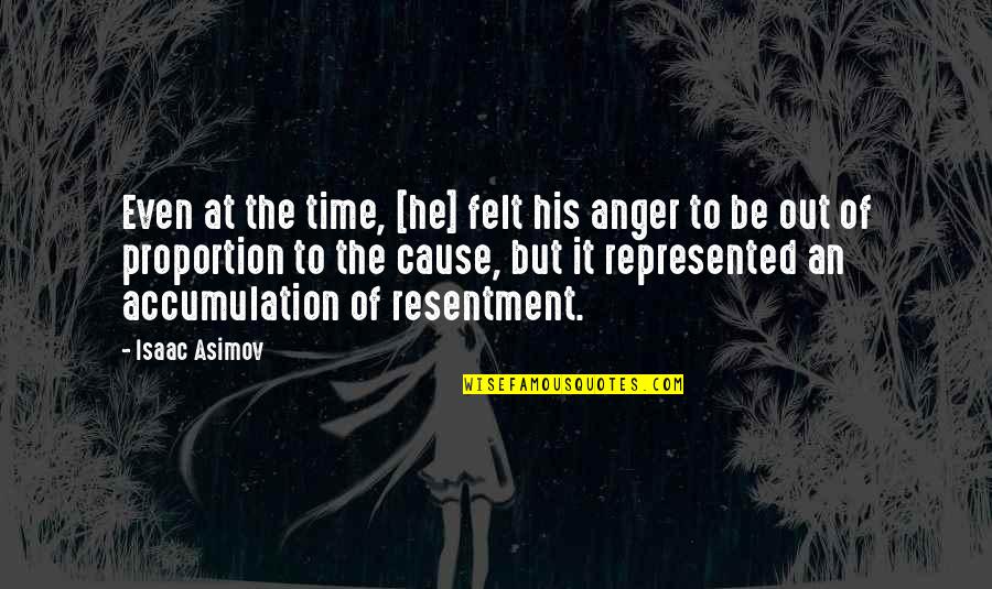 Exigente Significado Quotes By Isaac Asimov: Even at the time, [he] felt his anger