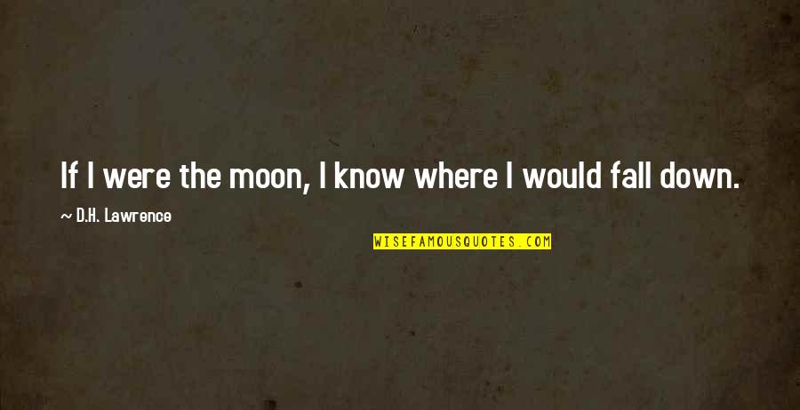 Fachs Maxpreps Quotes By D.H. Lawrence: If I were the moon, I know where