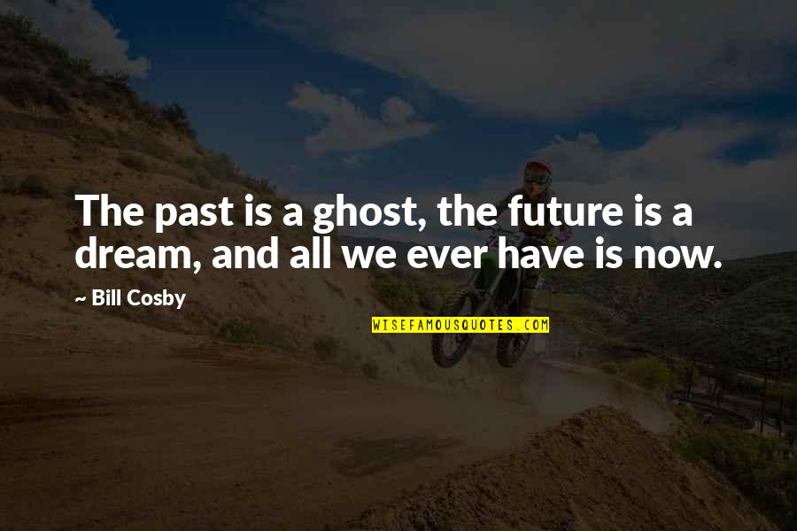 Faded Photographs Quotes By Bill Cosby: The past is a ghost, the future is