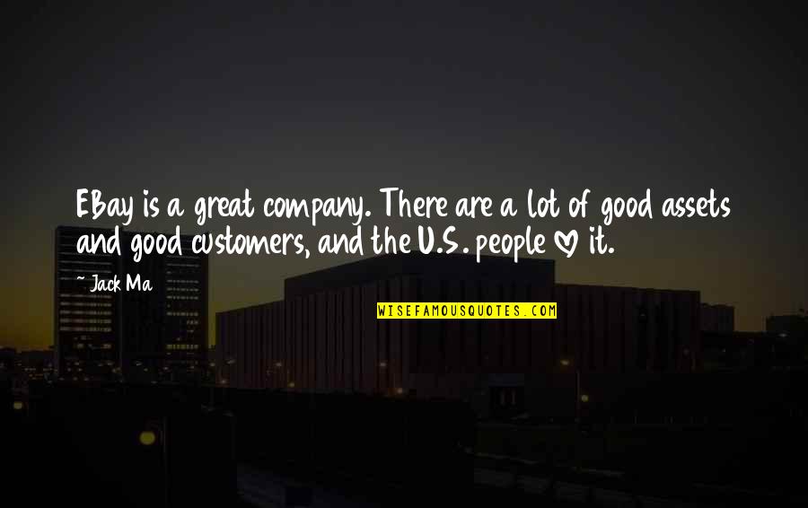 Finishing A Goal Quotes By Jack Ma: EBay is a great company. There are a