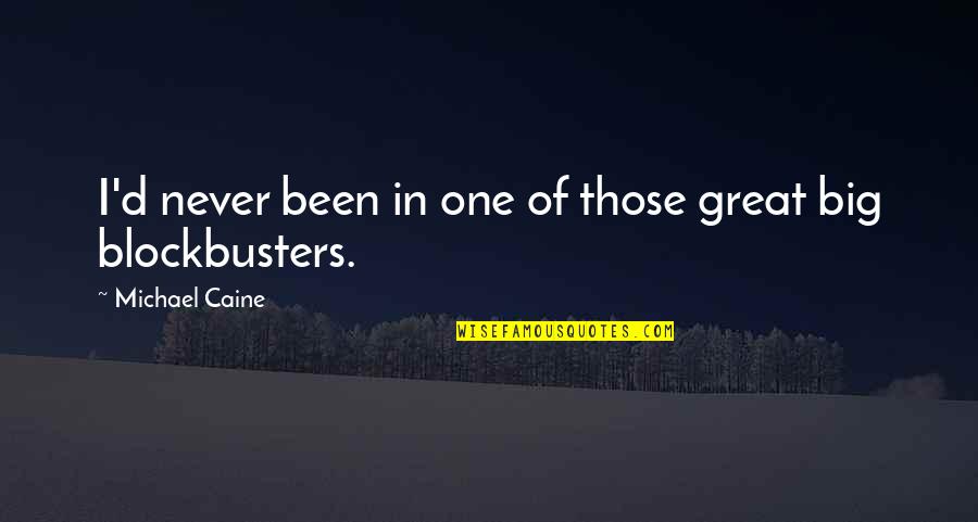 Funny Boxing Quotes By Michael Caine: I'd never been in one of those great