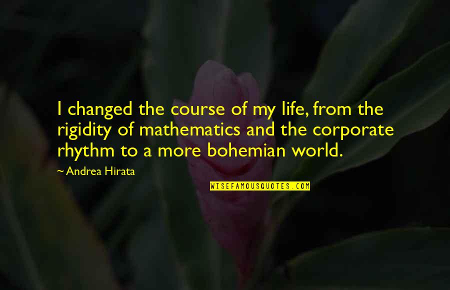 Funny Hybrid Cars Quotes By Andrea Hirata: I changed the course of my life, from