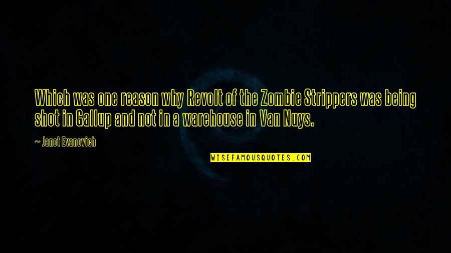 Gallup Quotes By Janet Evanovich: Which was one reason why Revolt of the