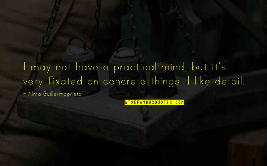 Gerberoy Fr Quotes By Alma Guillermoprieto: I may not have a practical mind, but