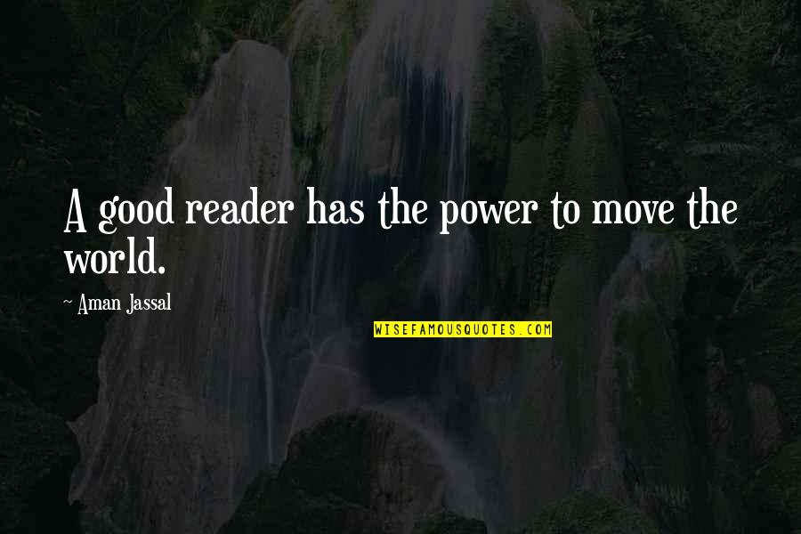 Girl Thinking Images With Quotes By Aman Jassal: A good reader has the power to move