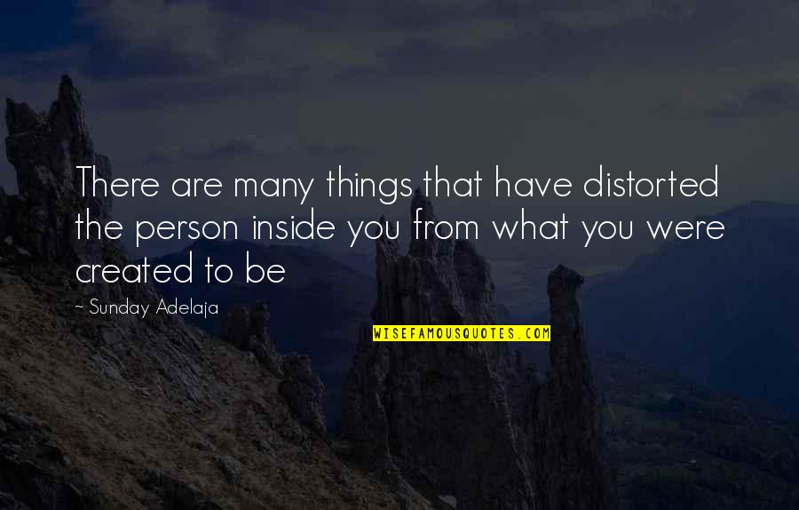 Giving Your Time To Someone Quotes By Sunday Adelaja: There are many things that have distorted the