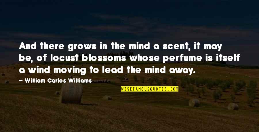Glaucoma Eye Quotes By William Carlos Williams: And there grows in the mind a scent,