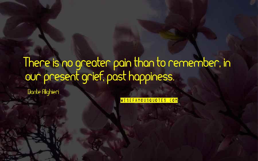 Glymphid Quotes By Dante Alighieri: There is no greater pain than to remember,