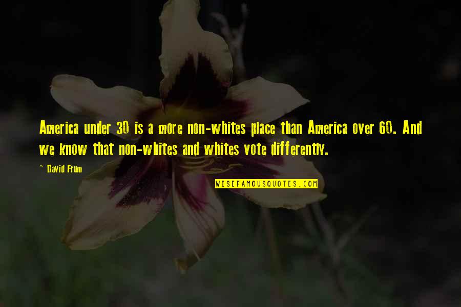 Guarding Your Heart In The Bible Quotes By David Frum: America under 30 is a more non-whites place