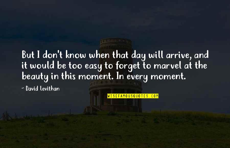 Guastella Vosburgh Quotes By David Levithan: But I don't know when that day will