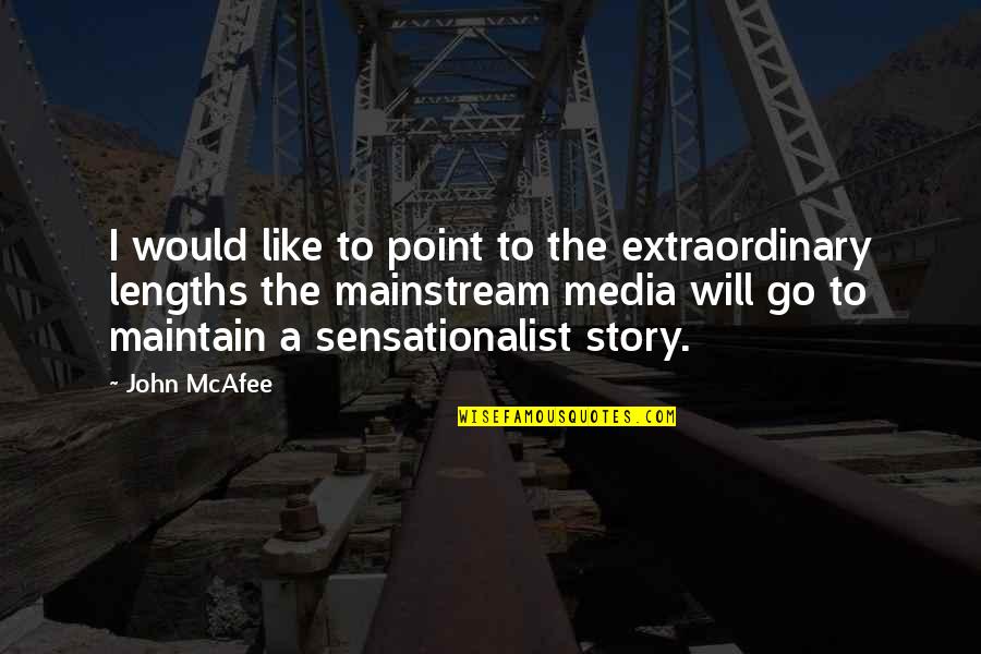 Hazukido Quotes By John McAfee: I would like to point to the extraordinary