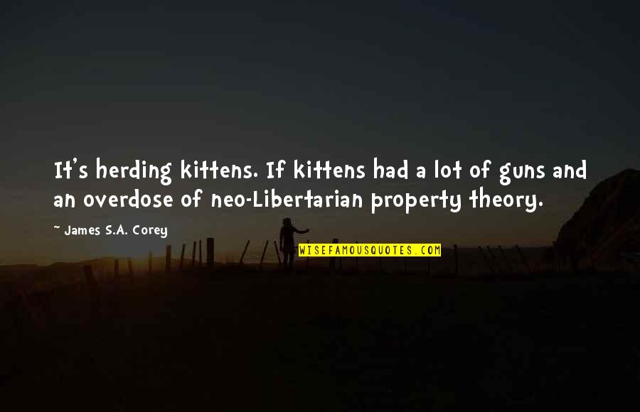 Herding Quotes By James S.A. Corey: It's herding kittens. If kittens had a lot