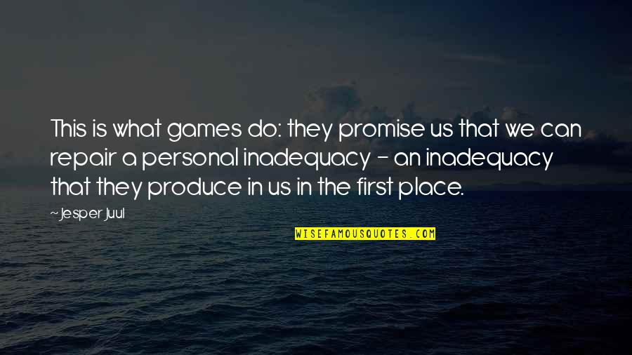 Hermione Expelled Quote Quotes By Jesper Juul: This is what games do: they promise us