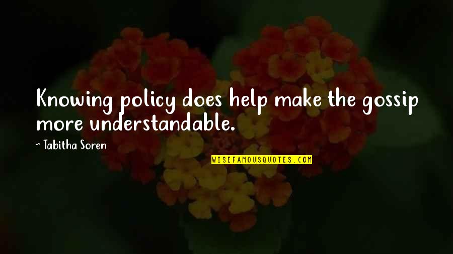 Historical Pink Sheet Quotes By Tabitha Soren: Knowing policy does help make the gossip more