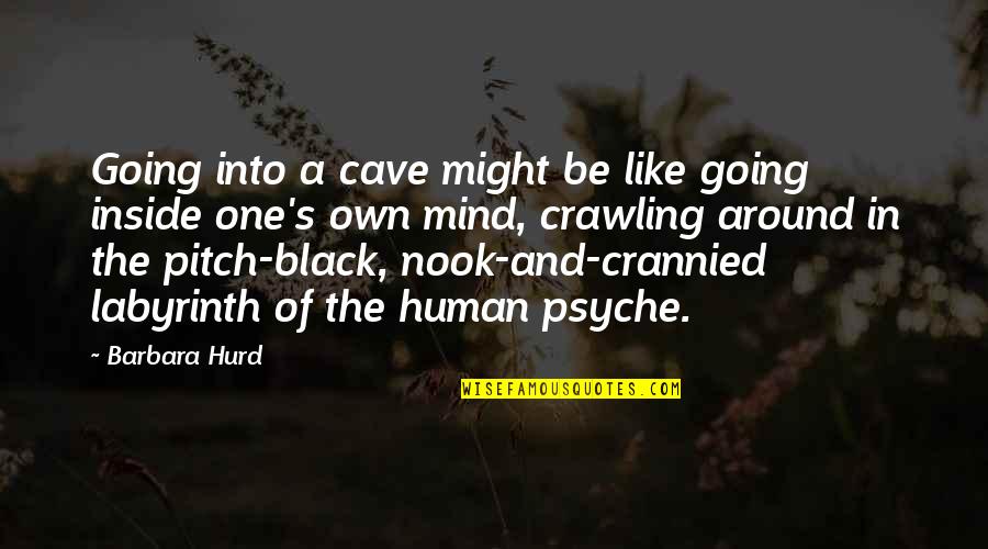I Like My Nature Quotes By Barbara Hurd: Going into a cave might be like going