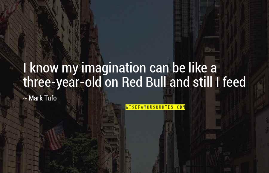 I Like Red Quotes By Mark Tufo: I know my imagination can be like a