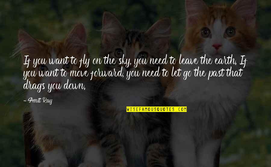 If You Want To Leave Quotes By Amit Ray: If you want to fly on the sky,