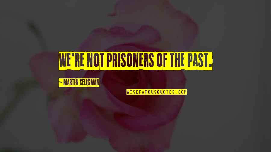 Ignore In Urdu Quotes By Martin Seligman: We're not prisoners of the past.