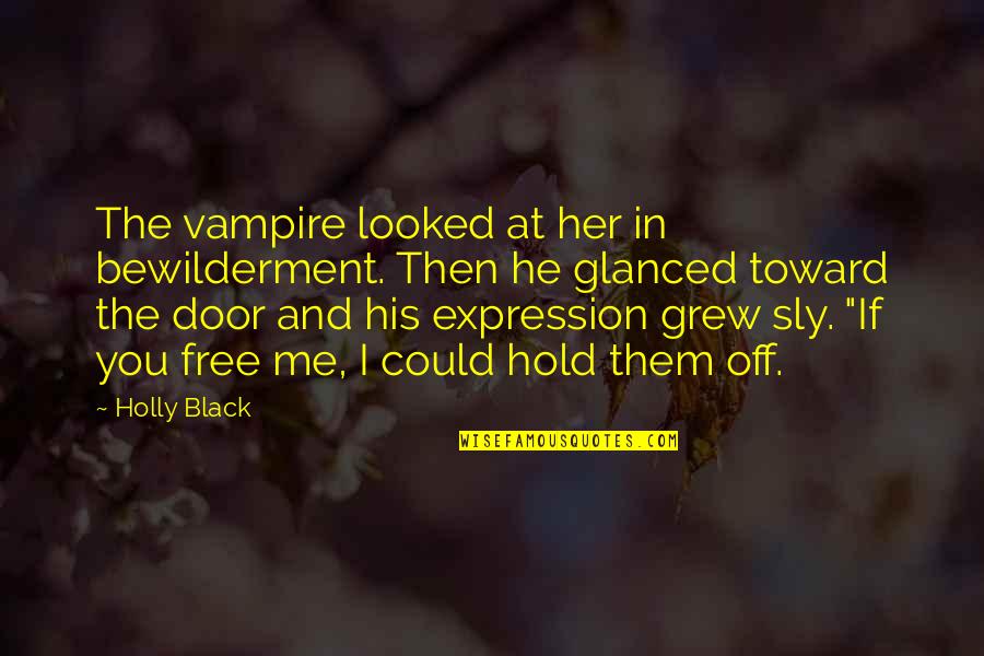 In Black Quotes By Holly Black: The vampire looked at her in bewilderment. Then