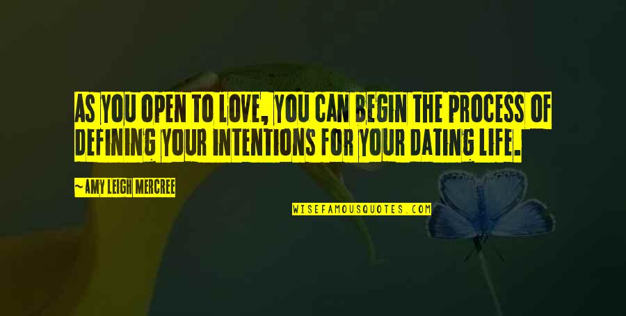 Instagram Best Life Quotes By Amy Leigh Mercree: As you open to love, you can begin