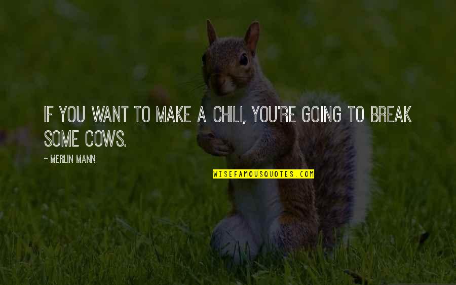 Interfering Friends Quotes By Merlin Mann: If you want to make a chili, you're