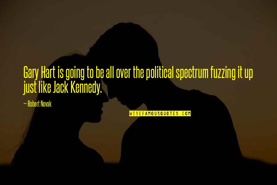 Jack Kennedy Quotes By Robert Novak: Gary Hart is going to be all over