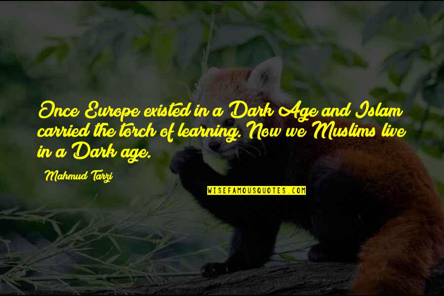 Janus Mutual Funds Quotes By Mahmud Tarzi: Once Europe existed in a Dark Age and