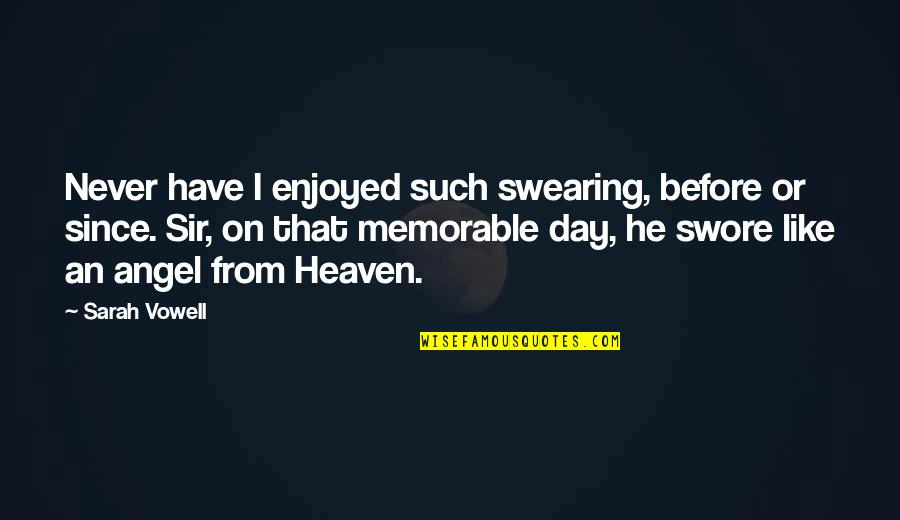 Java Extract String Between Quotes By Sarah Vowell: Never have I enjoyed such swearing, before or