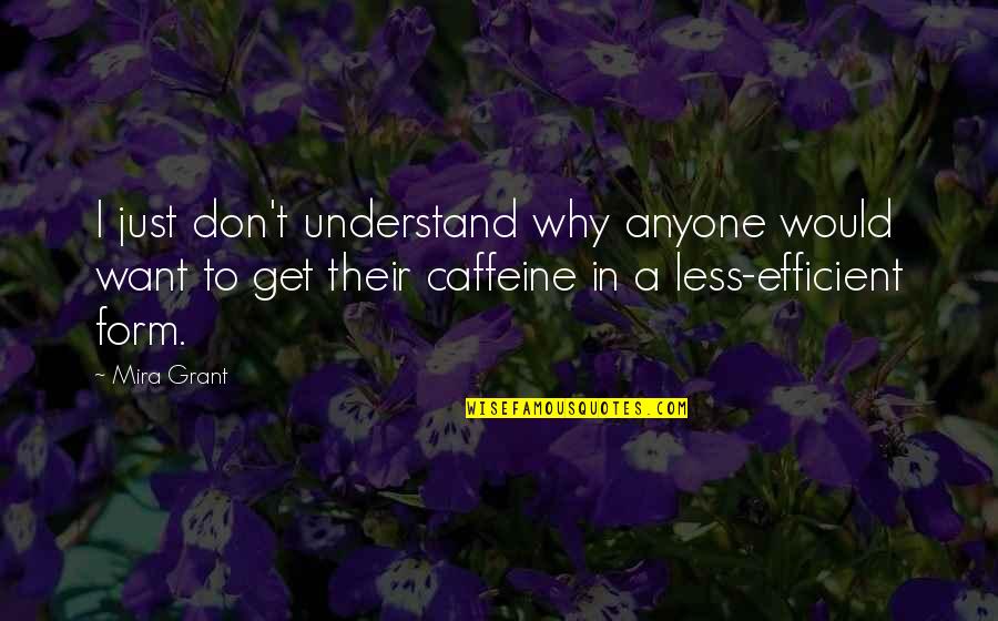 Jazigo Imagens Quotes By Mira Grant: I just don't understand why anyone would want