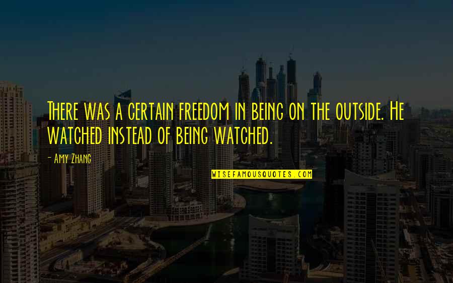 Kalfamanolis Giorgos Quotes By Amy Zhang: There was a certain freedom in being on