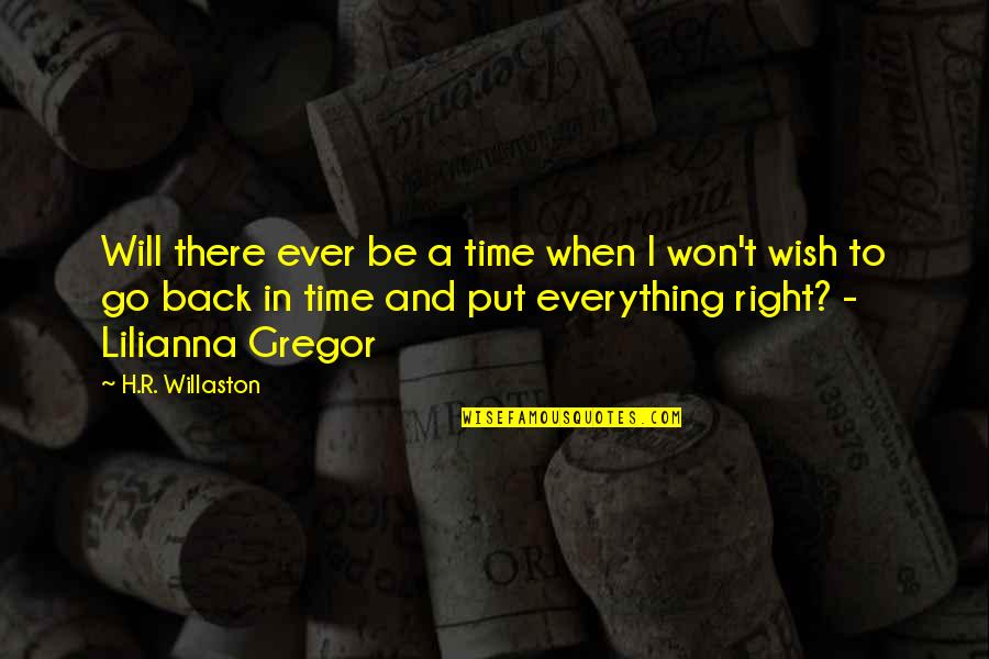 Kleos In The Odyssey Quotes By H.R. Willaston: Will there ever be a time when I