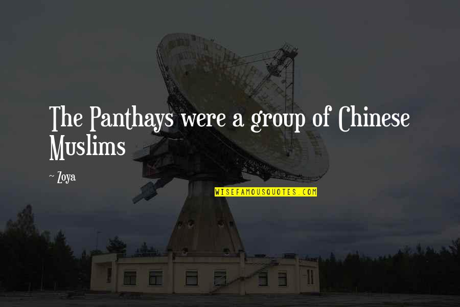 Lariscy Periodontist Quotes By Zoya: The Panthays were a group of Chinese Muslims