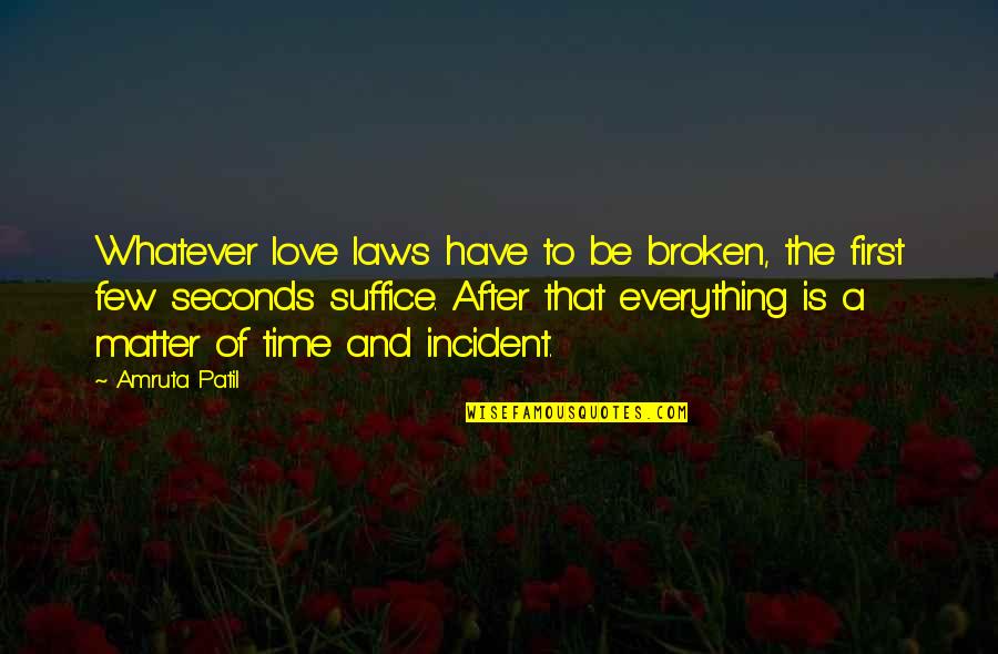 Laws Of Love Quotes By Amruta Patil: Whatever love laws have to be broken, the