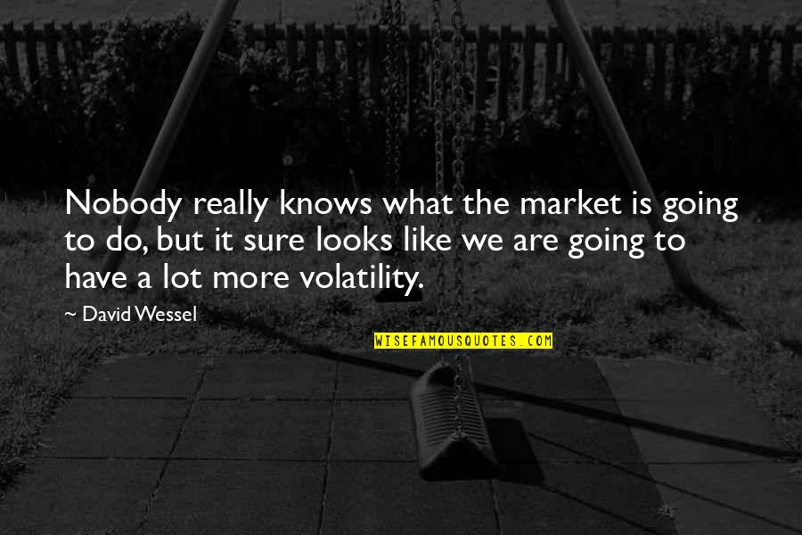 Le Sauvage Private Quotes By David Wessel: Nobody really knows what the market is going