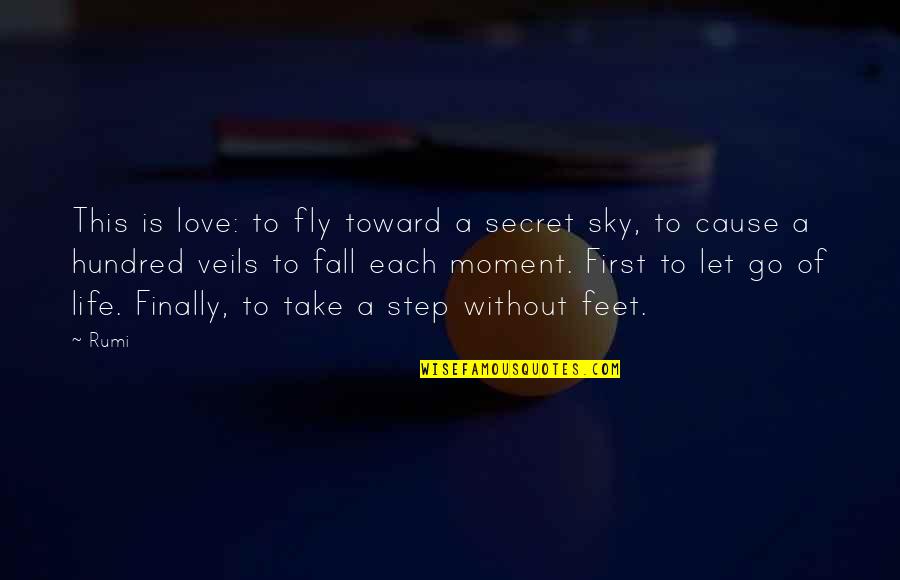 Love Valentines Day Quotes By Rumi: This is love: to fly toward a secret