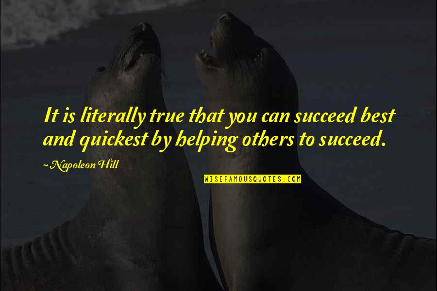 Lyonnet Quotes By Napoleon Hill: It is literally true that you can succeed