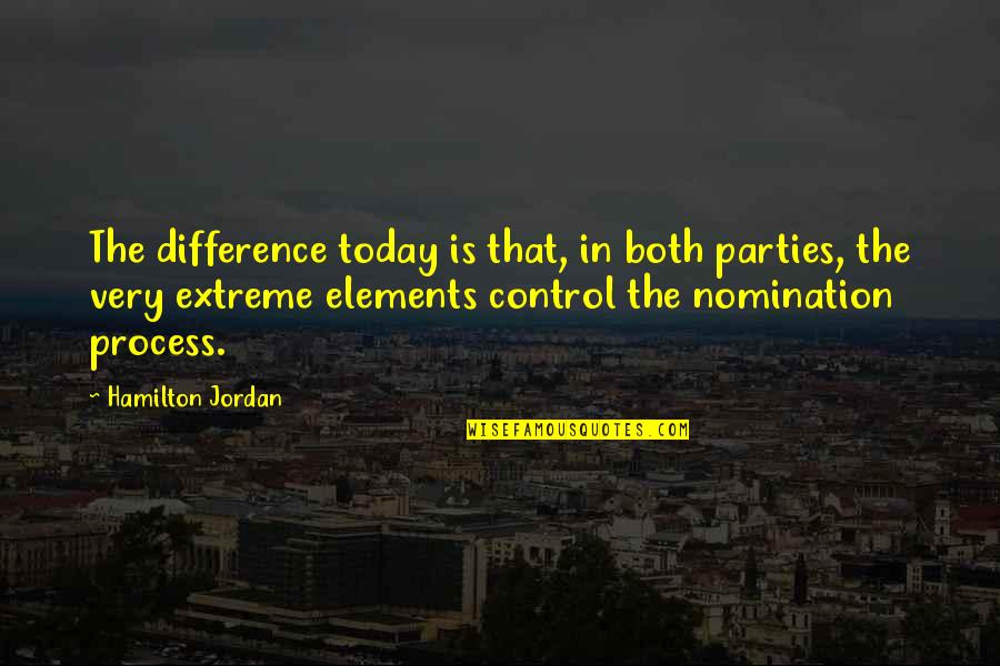 Mac Apple Quotes By Hamilton Jordan: The difference today is that, in both parties,