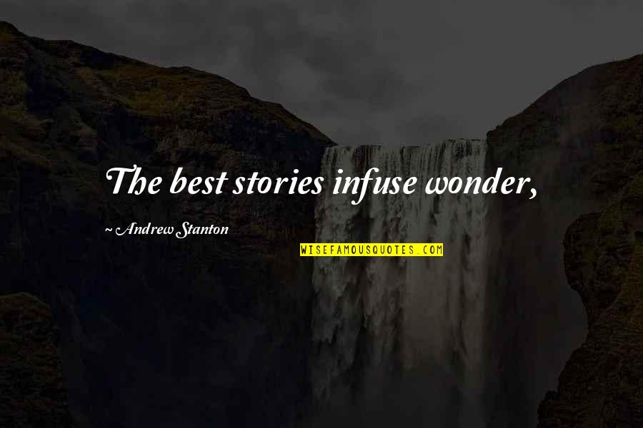 Mallens Automotive Google Quotes By Andrew Stanton: The best stories infuse wonder,