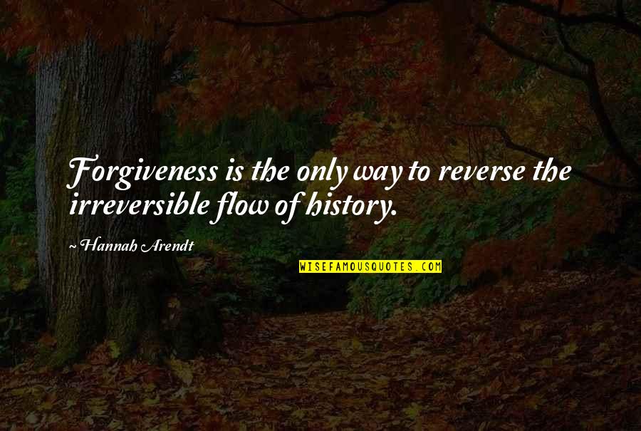 Mat Skova Matematyka 4 Rocn K Quotes By Hannah Arendt: Forgiveness is the only way to reverse the