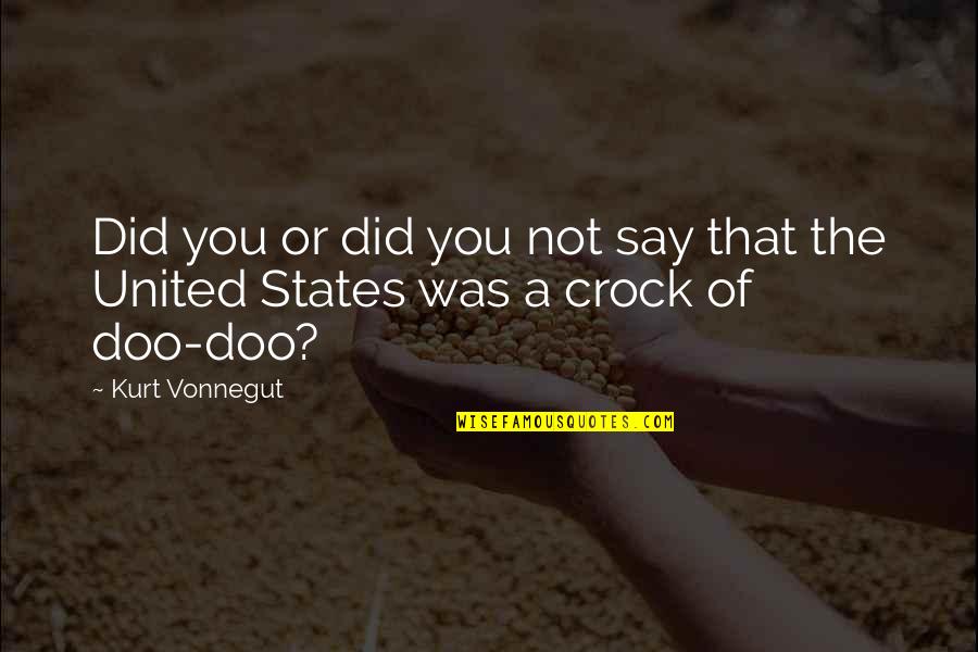 Matshita Firmware Quotes By Kurt Vonnegut: Did you or did you not say that