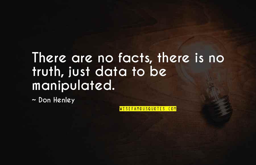 Max Biaggi Quotes By Don Henley: There are no facts, there is no truth,