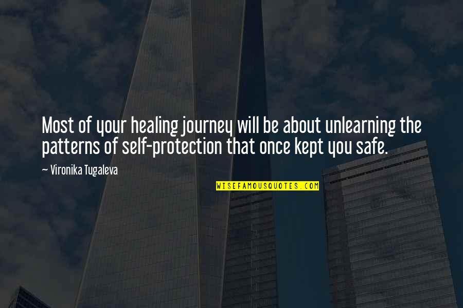 Mengidentifikasi Karakteristik Quotes By Vironika Tugaleva: Most of your healing journey will be about